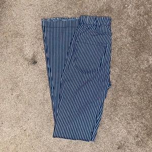 Pinstripe Flare Pant